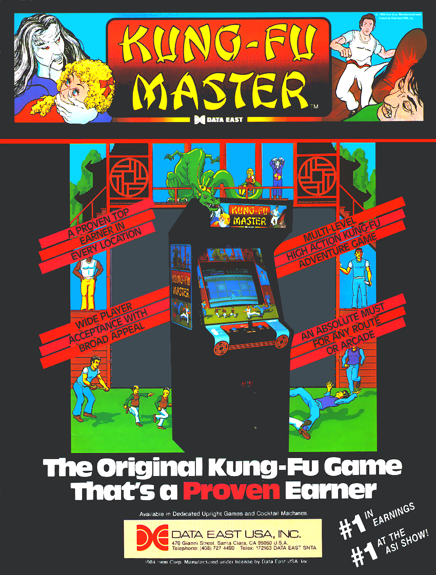 Kung-Fu Master (World) flyer