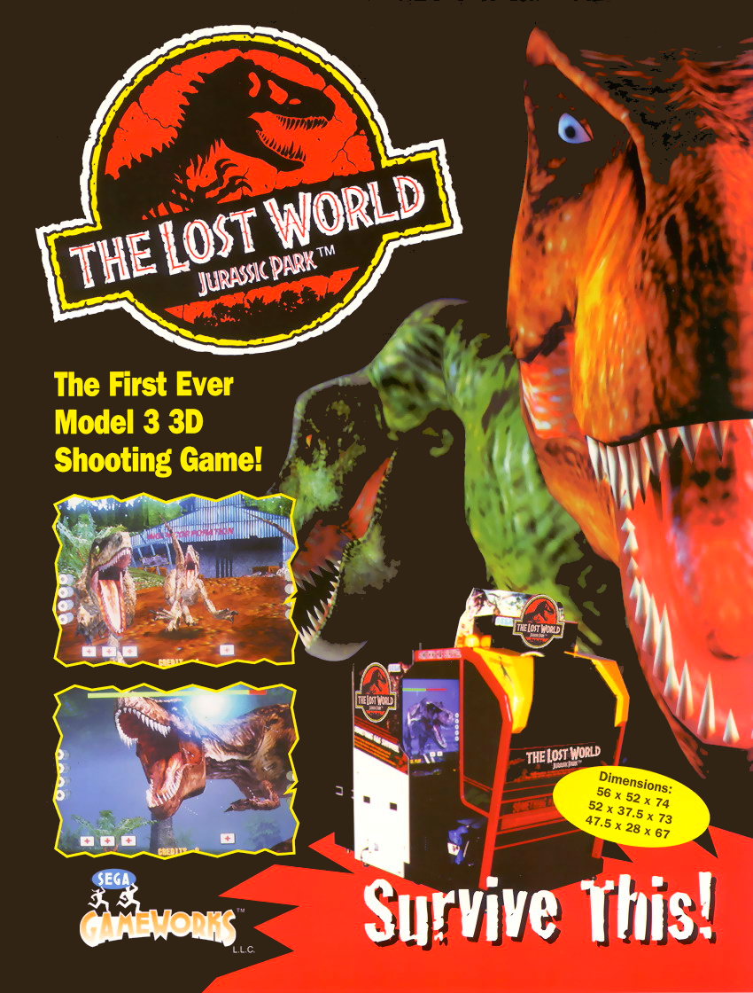The Lost World (Japan, Revision A) flyer