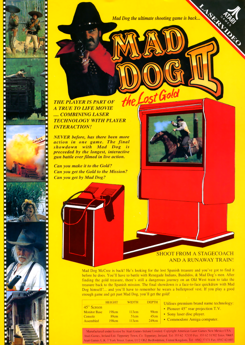Mad Dog II: The Lost Gold v2.04 flyer