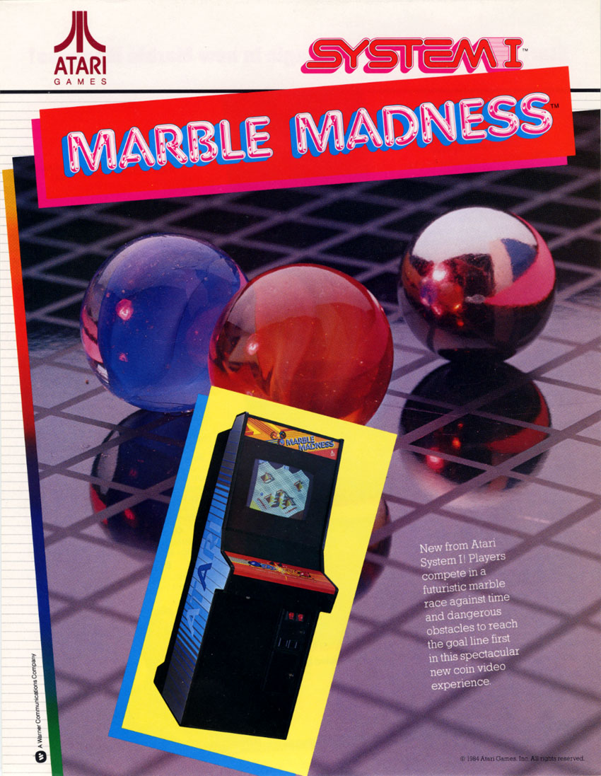 Marble Madness (set 1) flyer