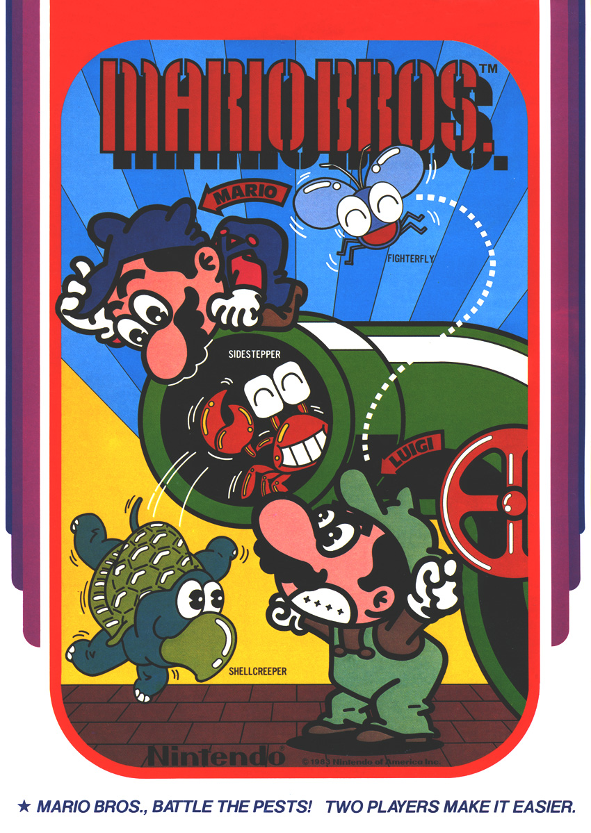 Mario Bros. (US, Revision E) flyer