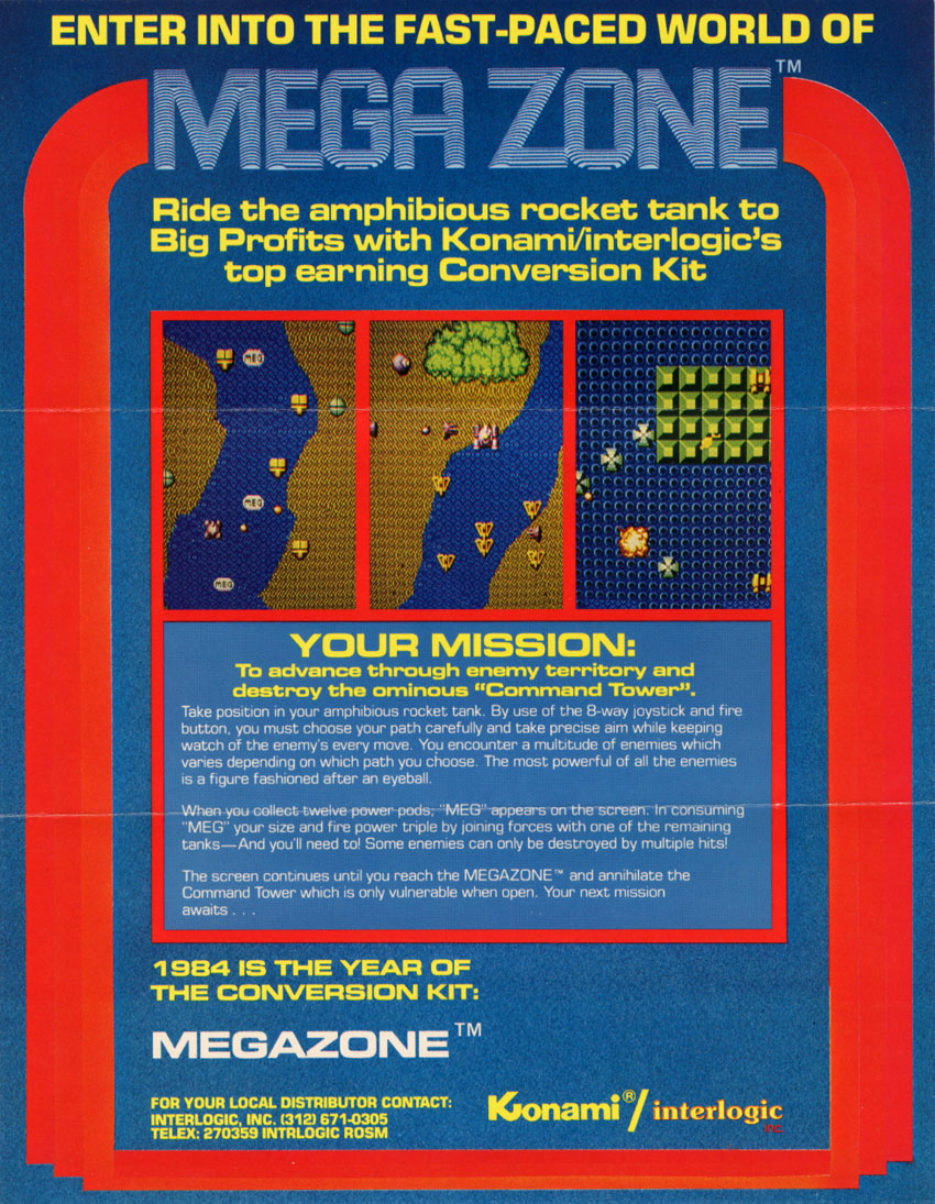 Mega Zone (Kosuka set 2) flyer