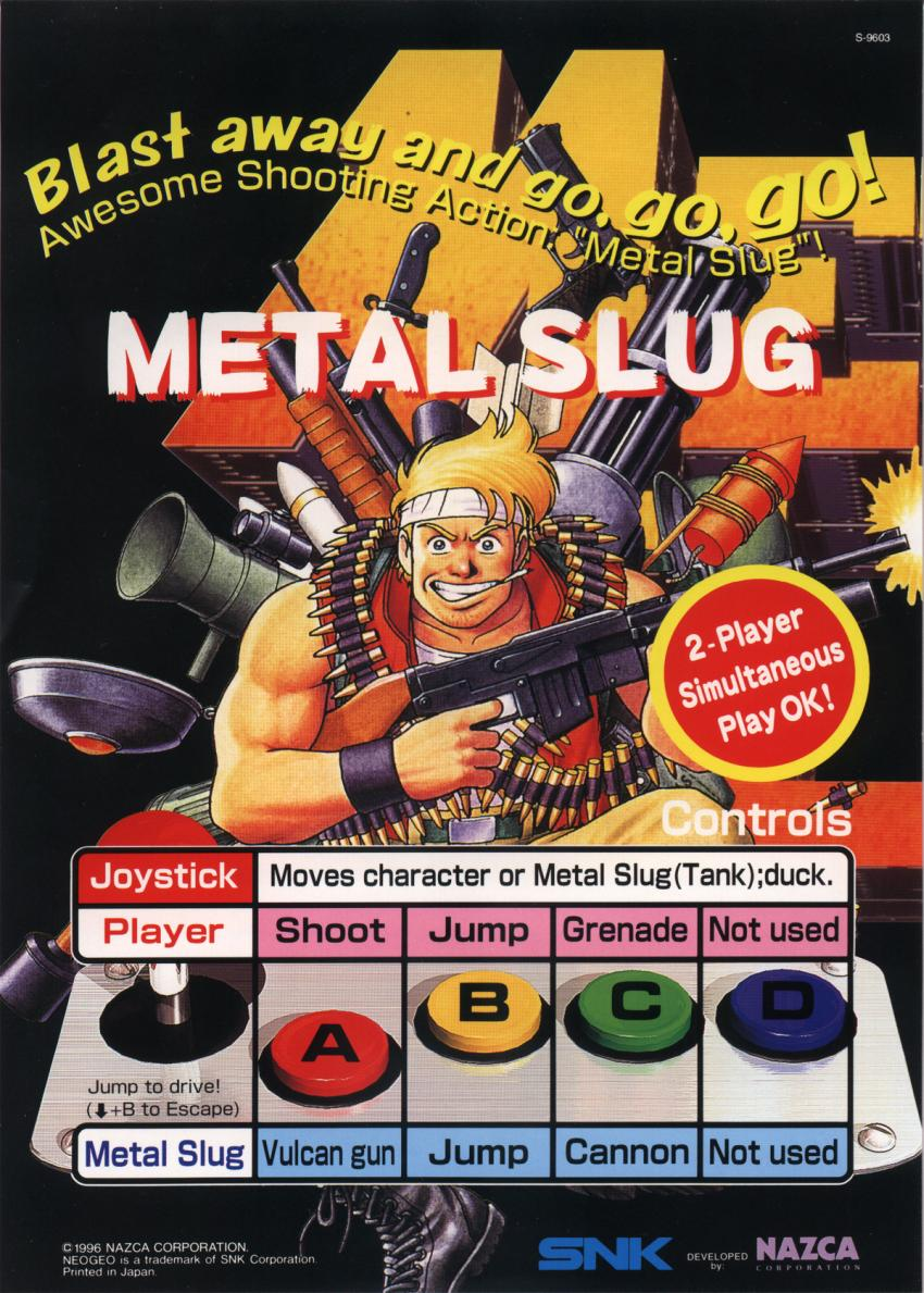 Metal Slug - Super Vehicle-001 flyer