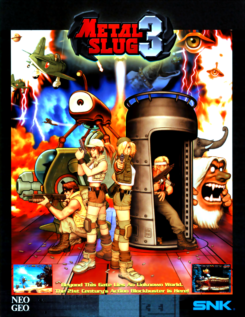 Metal Slug 3 (NGM-2560) flyer