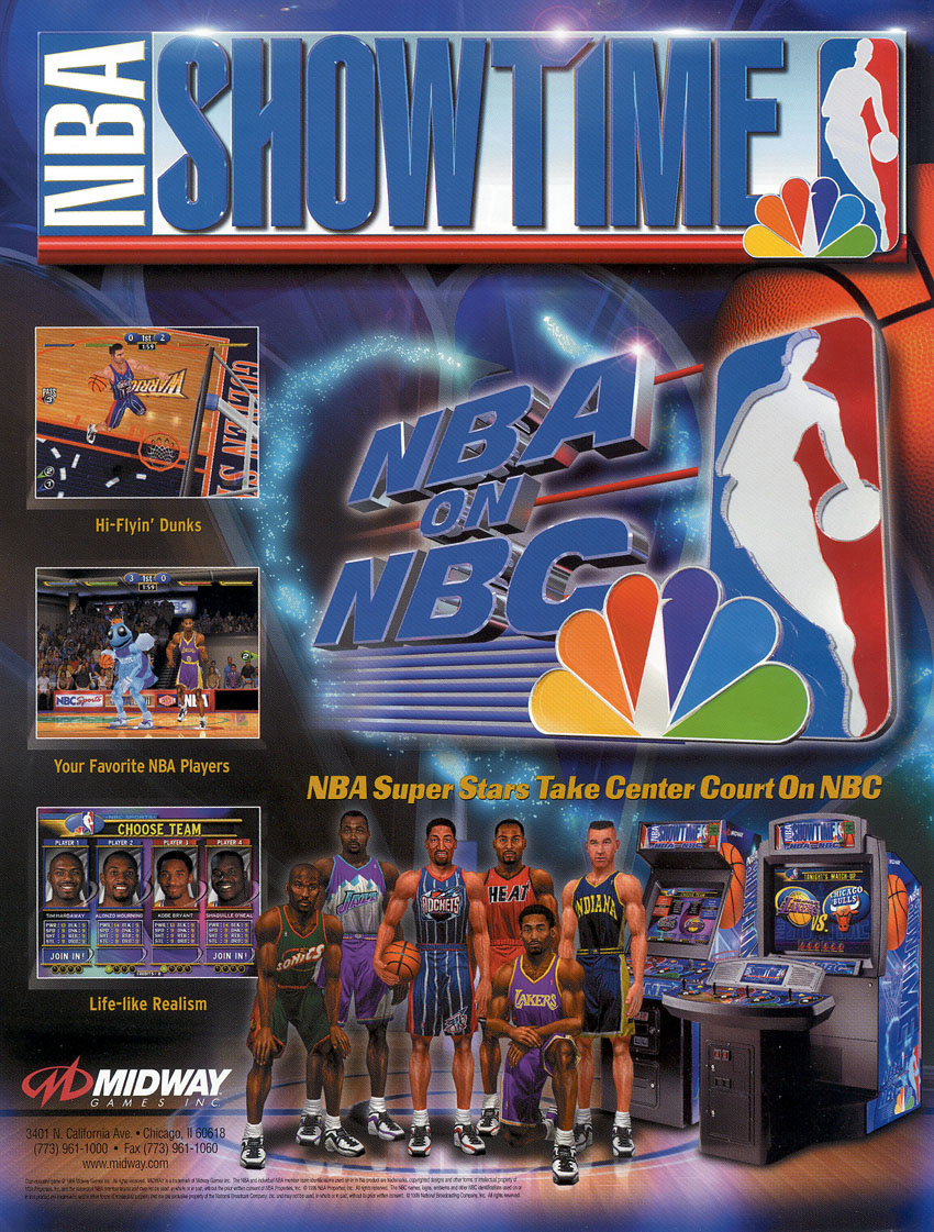 NBA Showtime: NBA on NBC (ver 2.0) flyer