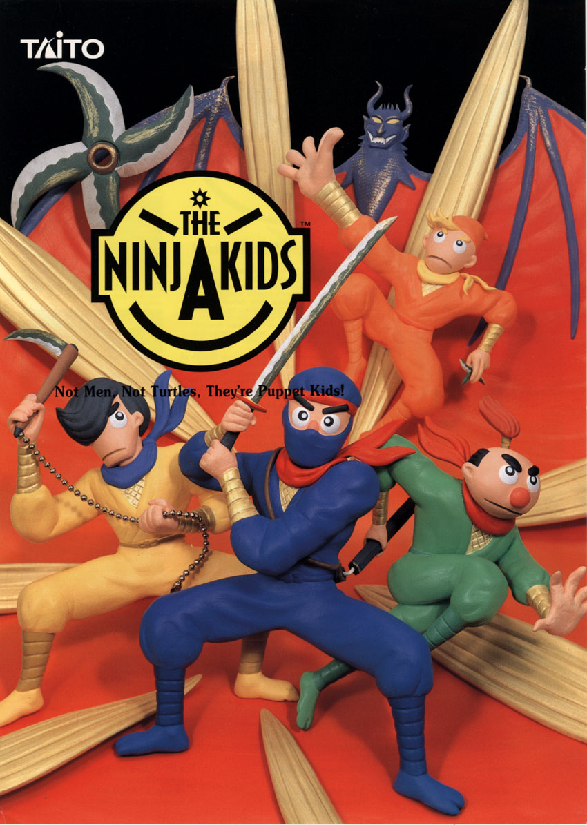 The Ninja Kids (World) flyer