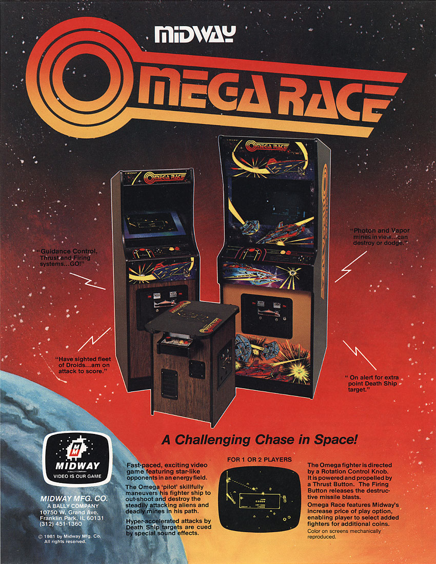 Omega Race (set 1) flyer