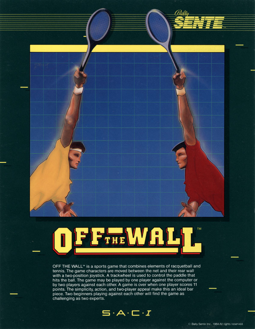 Off the Wall (Sente) flyer