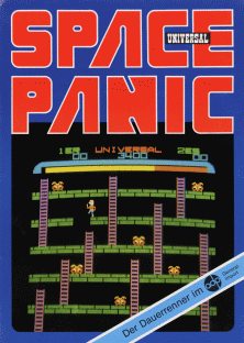 Space Panic (German) flyer