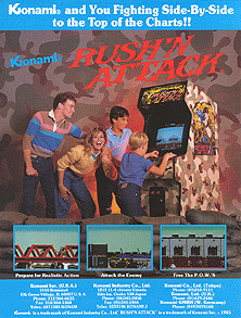 Rush'n Attack (PlayChoice-10) flyer