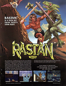 Rastan (World Rev 1) flyer
