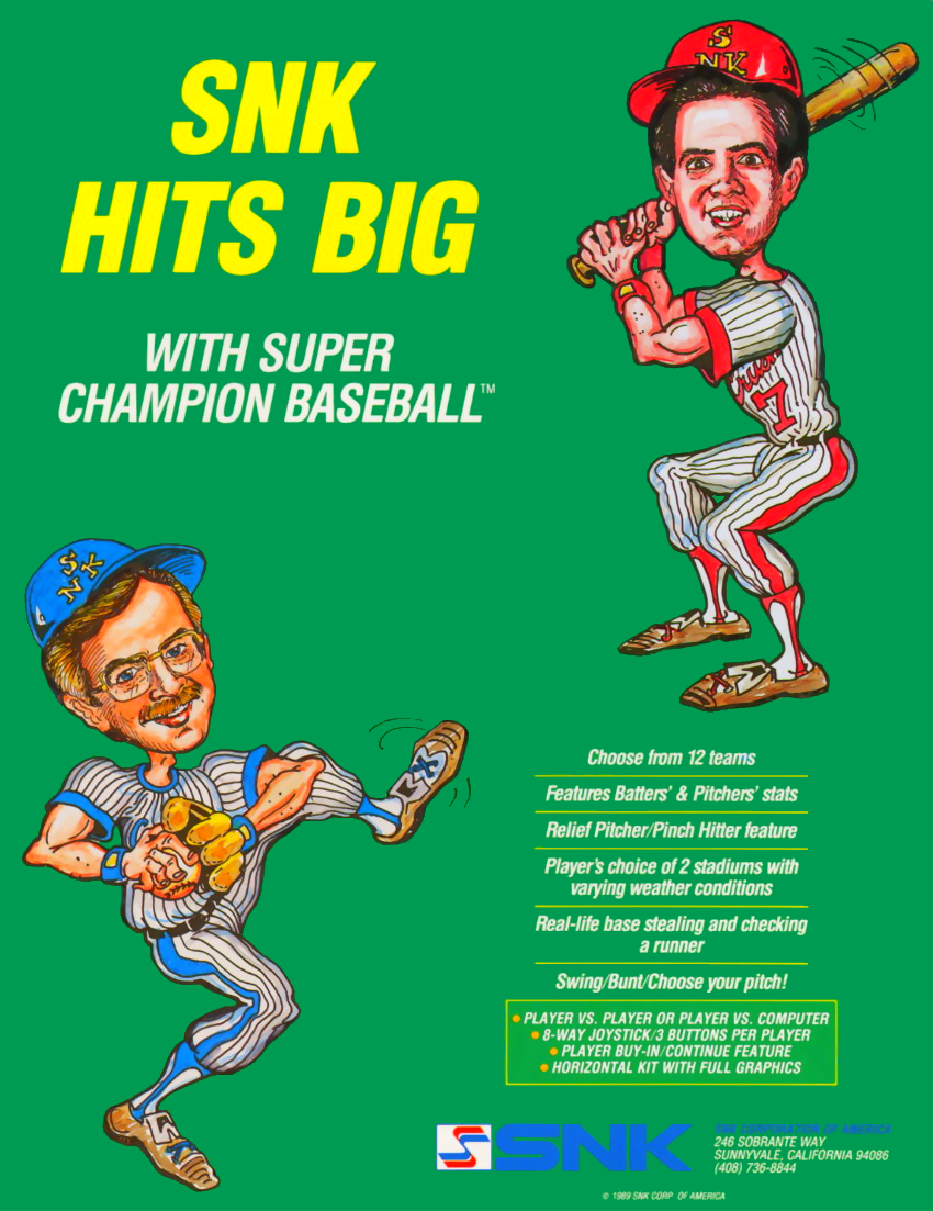 Super Champion Baseball (US) flyer