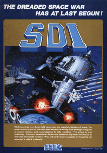SDI - Strategic Defense Initiative (System 16B, FD1089A 317-0028) flyer
