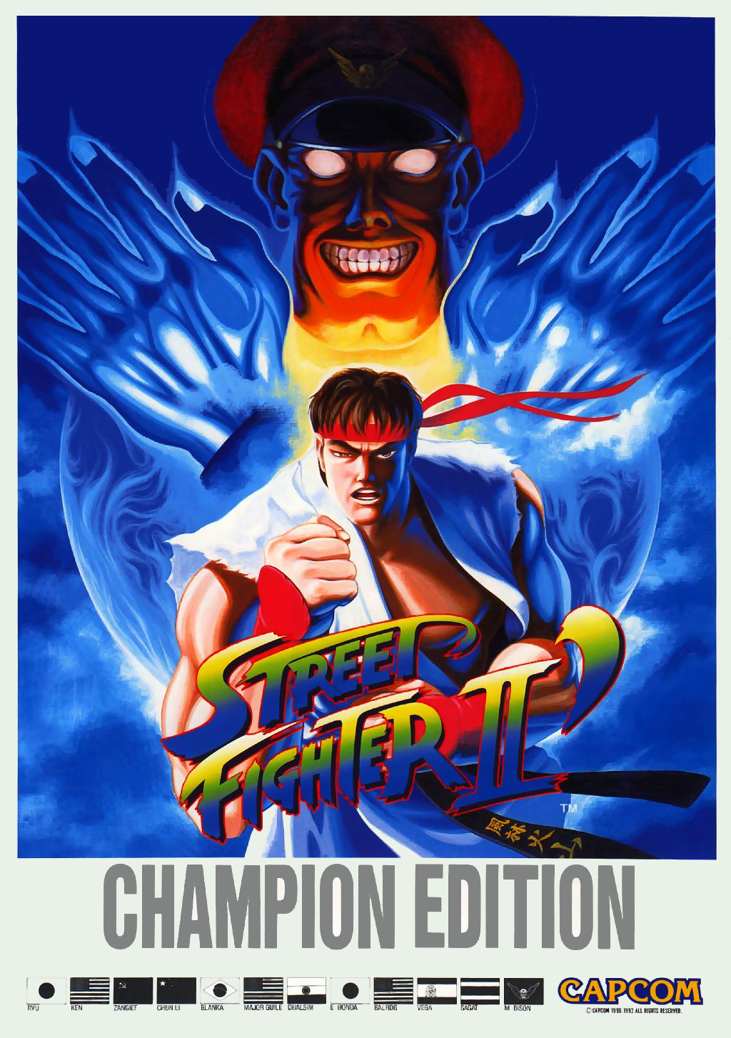 Street Fighter II': Champion Edition (World 920313) flyer