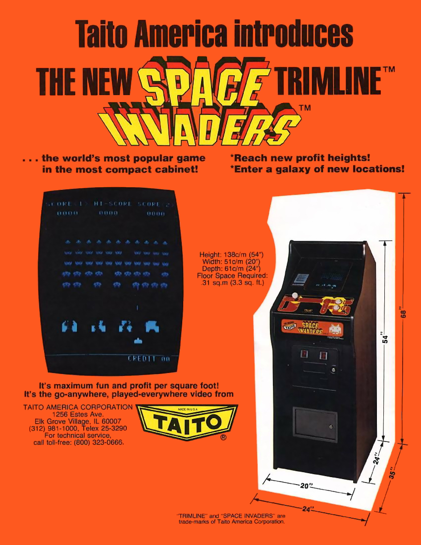 Space Invaders (CV Version, larger roms) flyer