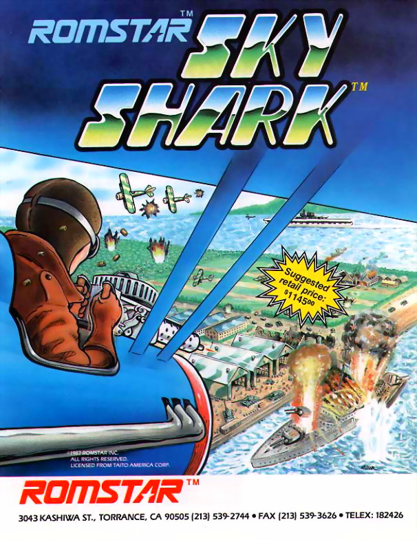 Sky Shark (US, set 1) flyer