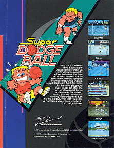 Super Dodge Ball (US) flyer