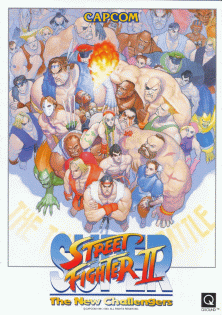 Super Street Fighter II: The New Challengers (Asia 931005) flyer