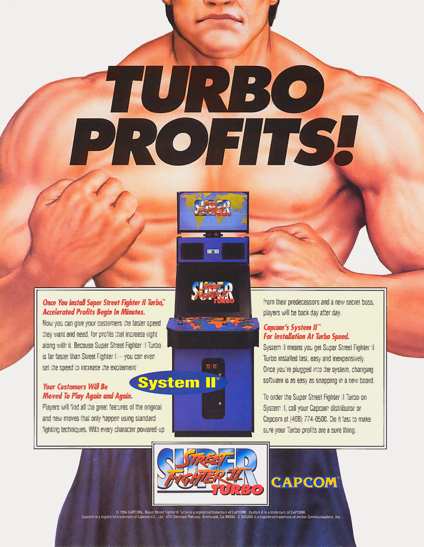 Super Street Fighter II Turbo (USA 940323) flyer