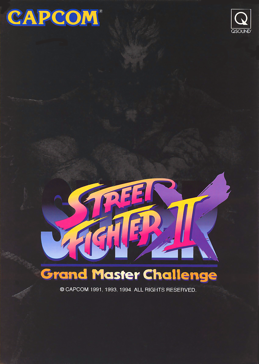 Super Street Fighter II X: Grand Master Challenge (Japan 940223) flyer