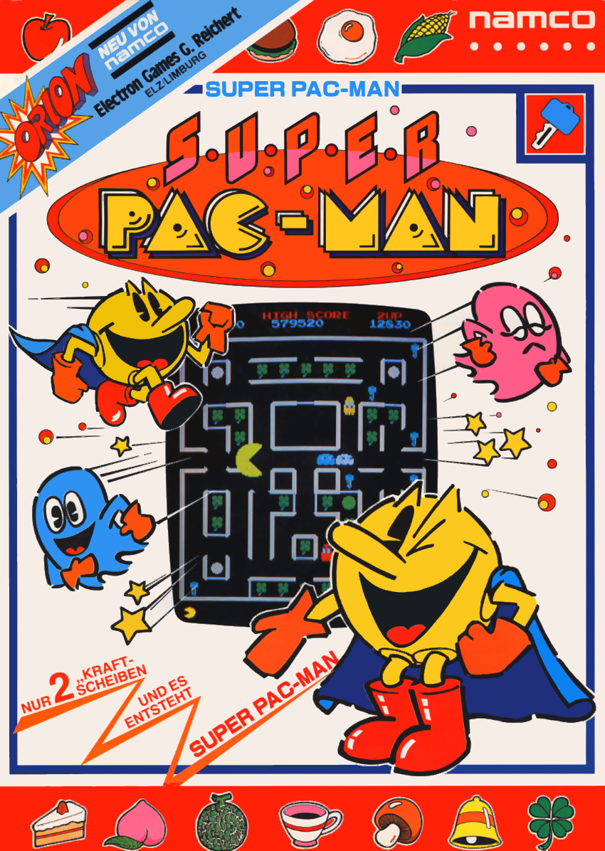 Super Pac-Man flyer