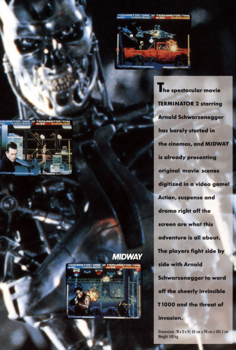 Terminator 2 - Judgment Day (rev LA2 12/09/91) flyer