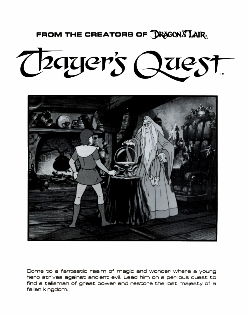 Thayer's Quest (set 1) flyer