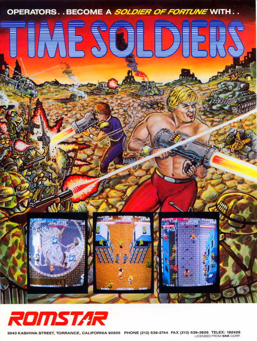 Time Soldiers (US Rev 3) flyer