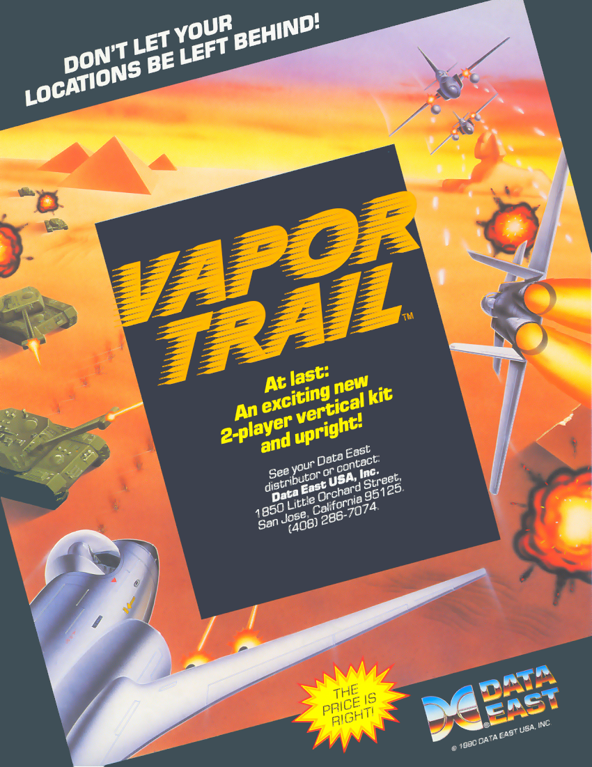 Vapor Trail - Hyper Offence Formation (World revision 1) flyer