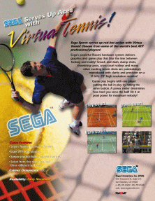 Virtua Tennis / Power Smash (GDS-0011) flyer