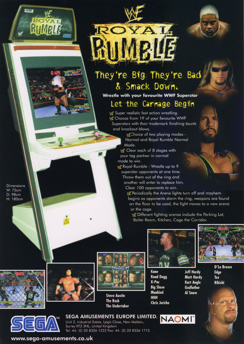 WWF Royal Rumble flyer