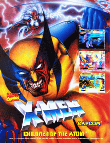 X-Men: Children of the Atom (Japan 941222) flyer