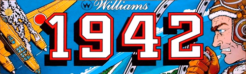 1942 (Williams Electronics license) Marquee