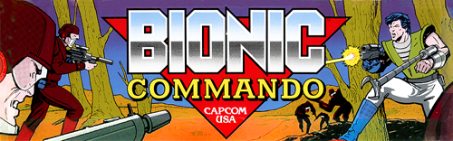 Bionic Commando (Euro) Marquee