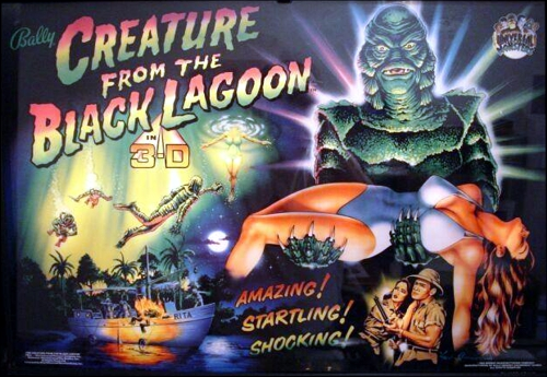 Creature from the Black Lagoon (L-4) Marquee