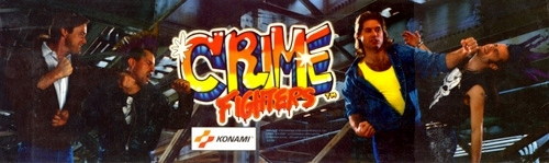 Crime Fighters (World 2 players) Marquee