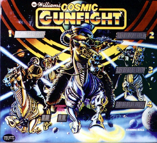 Cosmic Gunfight (L-1) Marquee