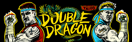Double Dragon (Japan) Marquee