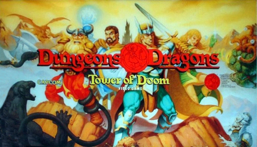 Dungeons & Dragons: Tower of Doom (Euro 940412) Marquee