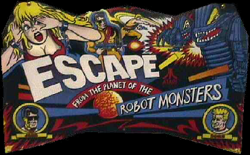 Escape from the Planet of the Robot Monsters (set 2) Marquee