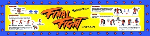 Final Fight (Japan) Marquee