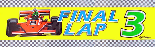Final Lap 3 (Japan) Marquee