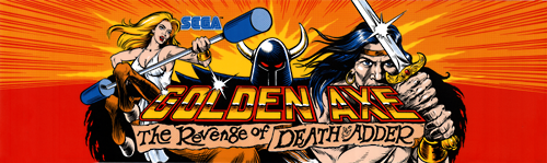 Golden Axe: The Revenge of Death Adder (World) Marquee