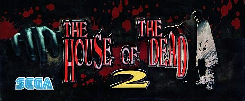 House of the Dead 2 (USA) Marquee