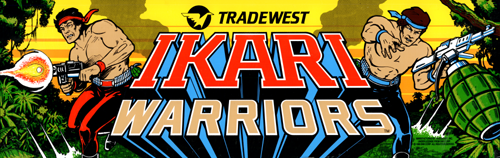 Ikari Warriors (US JAMMA) Marquee