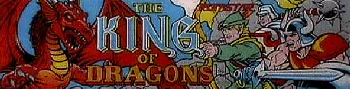 The King of Dragons (World 910805) Marquee