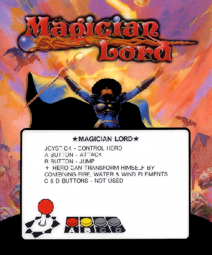 Magician Lord (NGM-005) Marquee