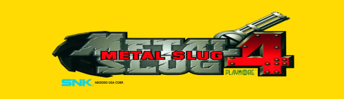 Metal Slug 4 (NGM-2630) Marquee