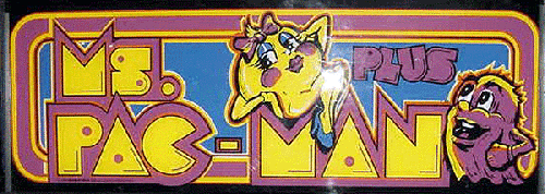 Ms. Pac-Man Plus Marquee