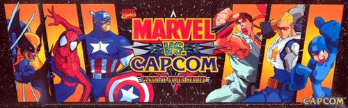 Marvel Vs. Capcom: Clash of Super Heroes (Euro 980123) Marquee